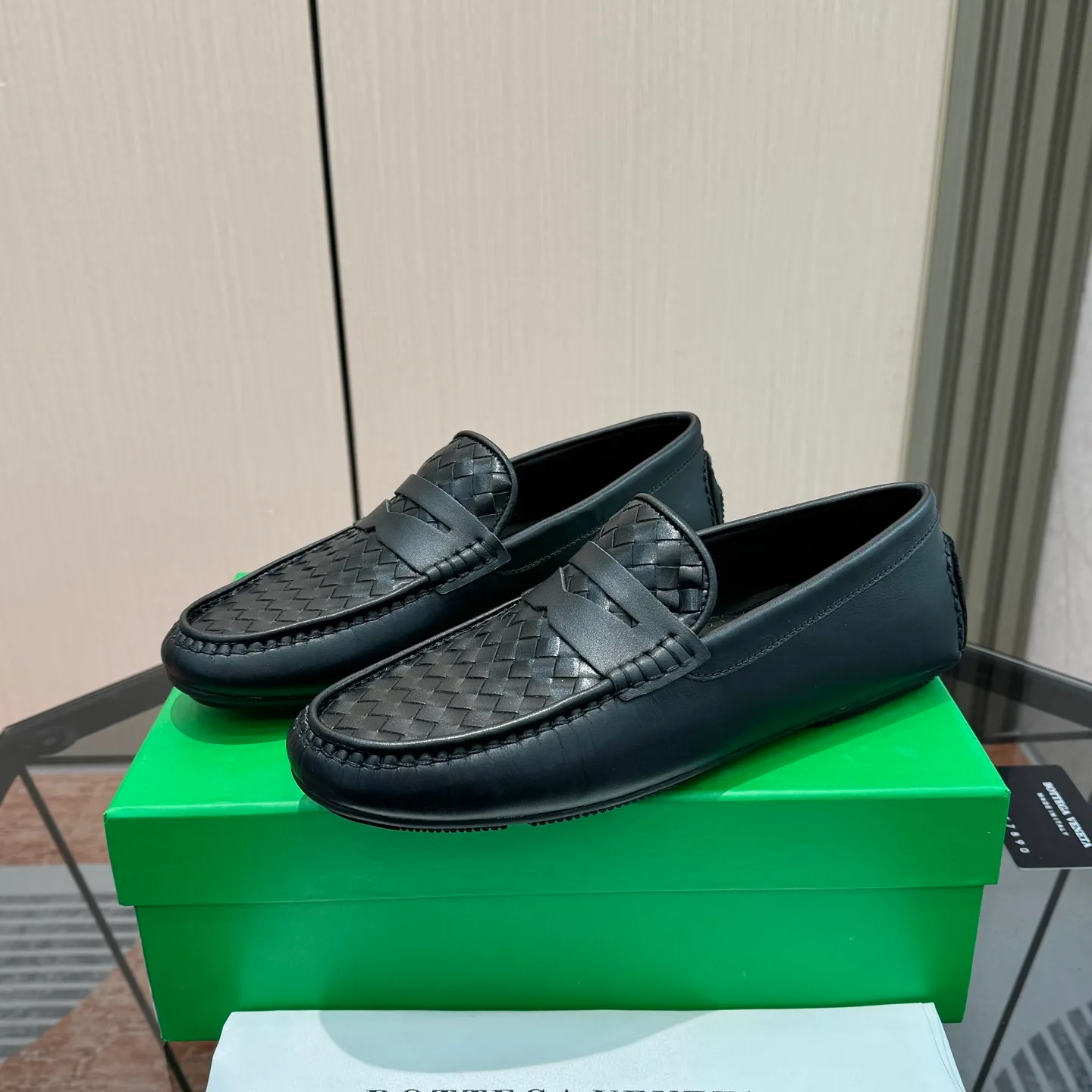 Men's shoes 💰560 [Botte* Venetta (BV)] Official website synchronization, high-end quality! 38-45